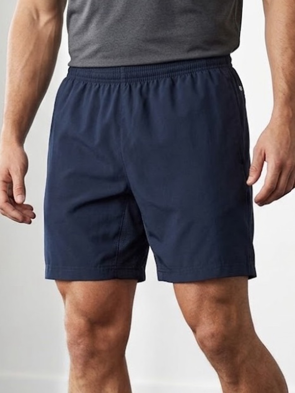 Men’s Blue Reebok athletic shorts, size large
